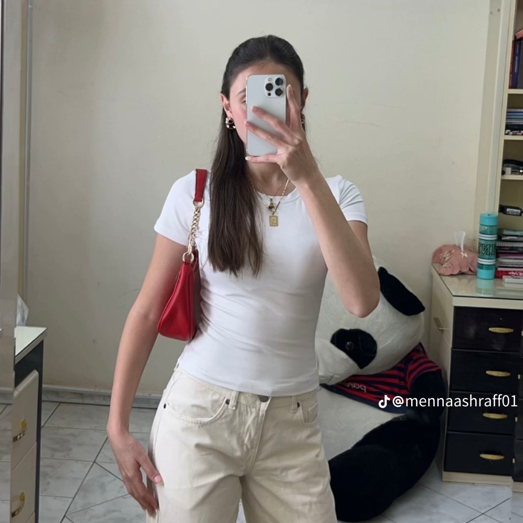 White short sleeve